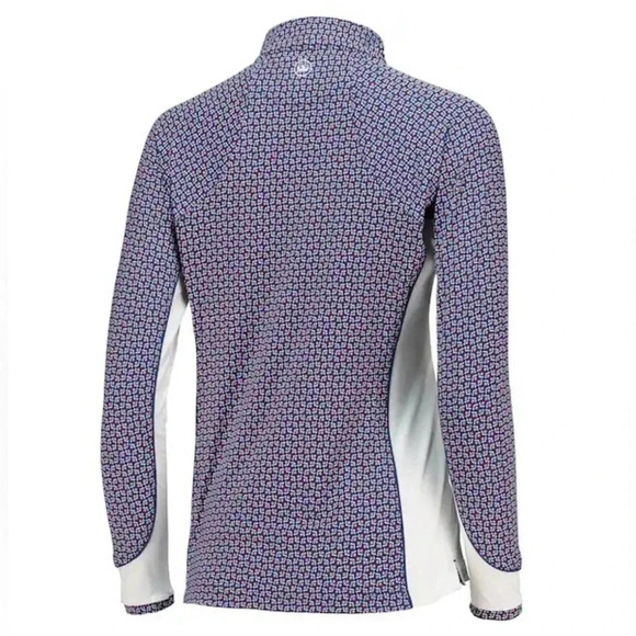 THE PLAYERS Peter Millar Women's Quarter-Zip Raglan Long Sleeve Sun Shirt XS - Picture 3 of 8